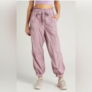 Lavender Free People Movement track joggers